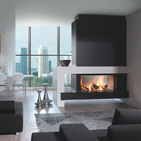 Vi mostreremo come valorizzare al meglio questo spazio rendendo proprio il caminetto protagonista. Camino a legna - W105/47T - Attika Feuer AG - moderno / con focolare