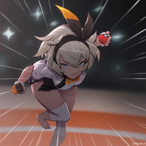 Bea Pokémon Sword And Shield By Zeronis Gym Leader Bea Fighting