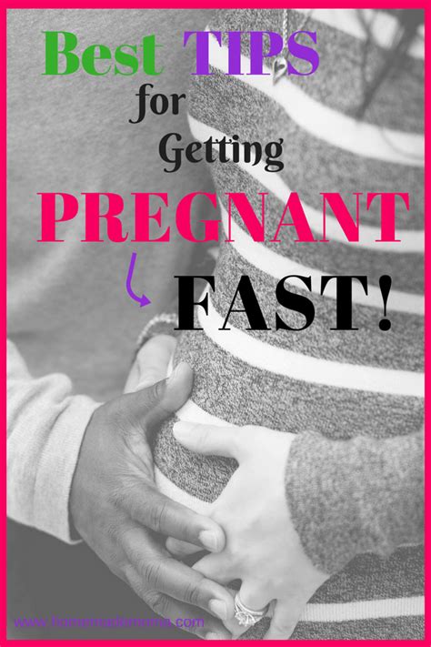 How To Get Pregnant Fast Get Pregnant Fast Getting