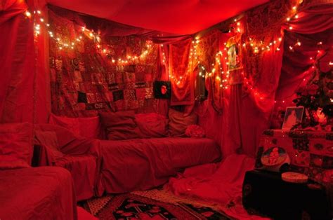 When Women Come Together Red Lights Bedroom Red Tent Bedroom Red