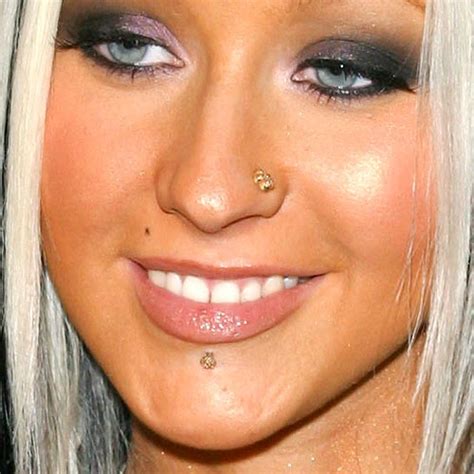 celebrity labret piercings steal her style
