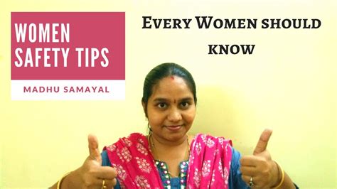 women safety tips every women should know youtube