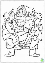 Coloring Pages Dinokids Underwood Carrie Color Getcolorings Santa Claus Close sketch template