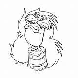 Lorax Coloring Pages Printable Books sketch template