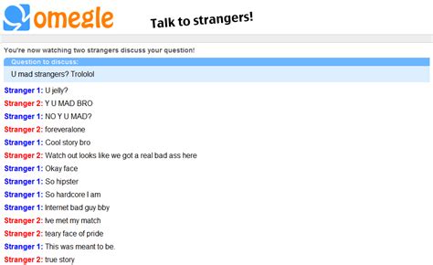 [image 209659] Omegle Know Your Meme