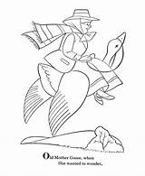 Mother Goose Nursery Coloring Pages Rhymes Old Printable Rhyme Color Bluebonkers Sheets May Clip Arts Pre Crafts Amp Library Clipart sketch template