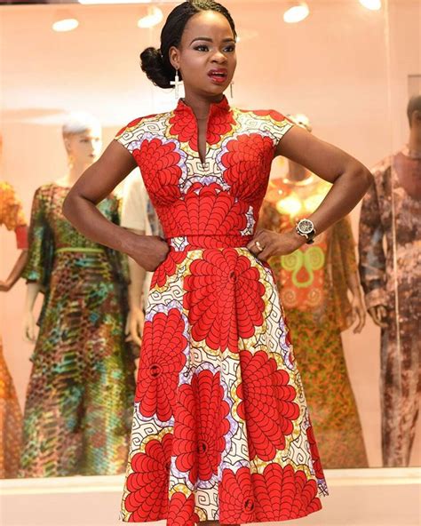 olajumoke dazzles in ankara in new pictures this girl is hot celebrities nigeria