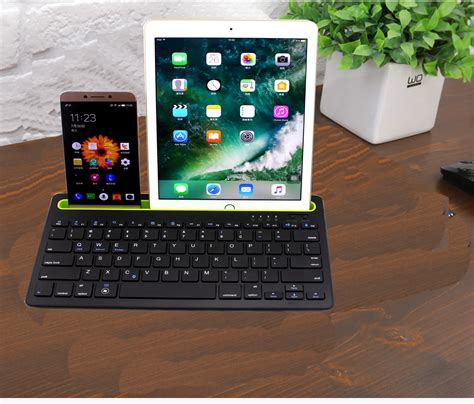 zienstar wireless bluetooth keyboard  slot  ipad  iphone  androidwindows tablet