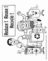 Coloring Recycle Reuse Reduce Pages Clipart Kids Printable Cliparts Library Favorites Add sketch template