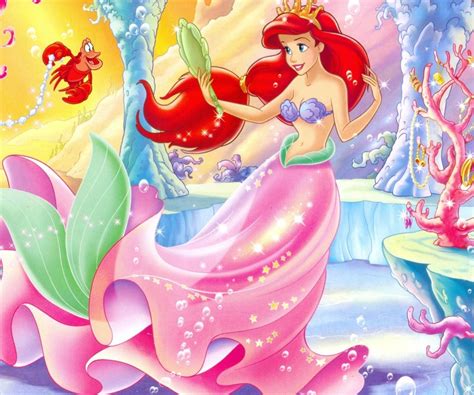 princess ariel wallpaper wallpapersafari