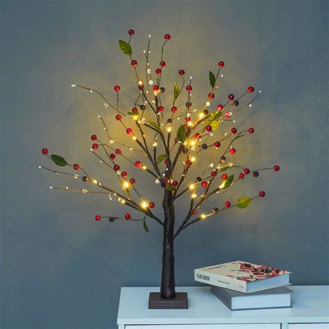 buy tree lights led christmas day party decoration creative landscape luminous tree interior