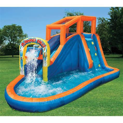 inflatable water  bounce house giant swimming pool outdoor parties