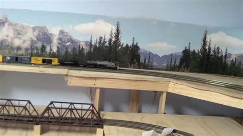 backdrop completed model trains youtube