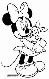 Minnie Mouse Coloring Pages Disney Mickey Printables Colouring Drawings Cartoon Kids Choose Board Wonder Para Color sketch template