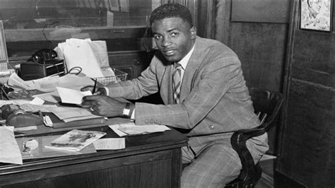 jackie robinson s brooklyn dodgers contract on view in