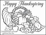 Thanksgiving Number Color Pages Coloring Printable Getcolorings sketch template