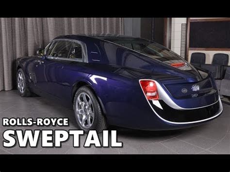 rolls royce sweptail detailed    youtube