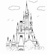 Coloring Frozen Pages Ice Castle Movie sketch template