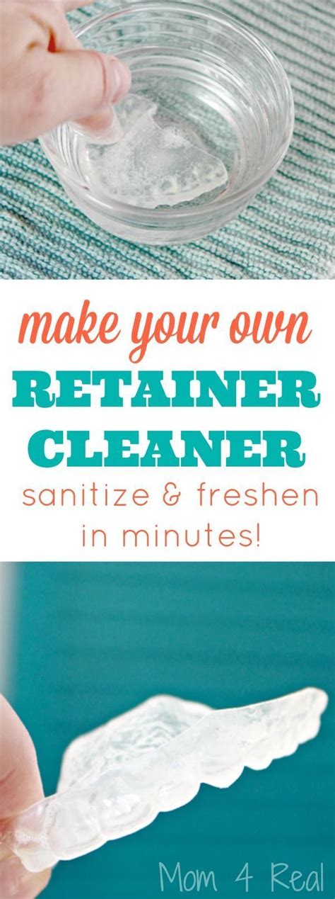 diy retainer cleaner  sanitizer diy retainer cleaner retainer