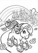 Pony Little Coloring Pages Printable Cartoon Old Colouring Kids Poney Petit Getcolorings Girls Color Books Mon Getdrawings Sheets sketch template