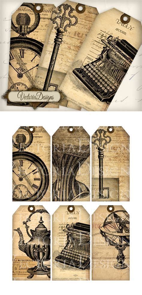free junk journal vintage printables vintage labels