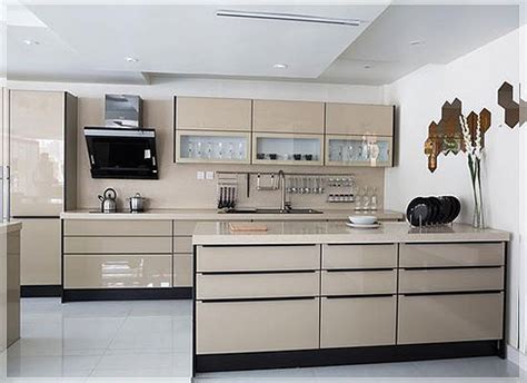 desain interior kitchen set minimalis modern  dapur