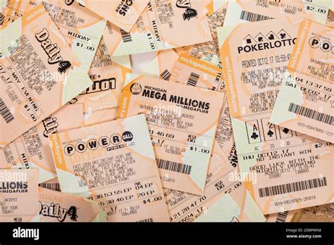 mega millions fantasy  powerball daily  american lottery game ticket  michigan