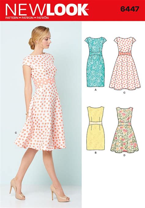 easy dress patterns  women printable bangor   dress