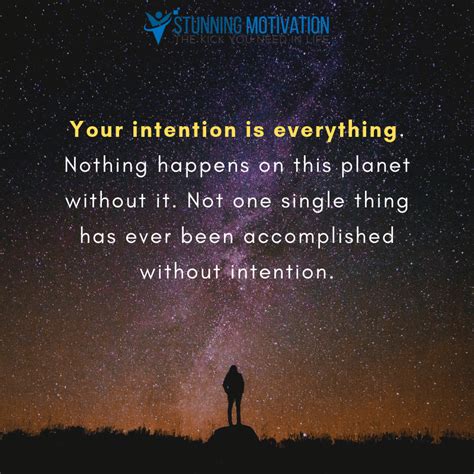 intention quote stunning motivation