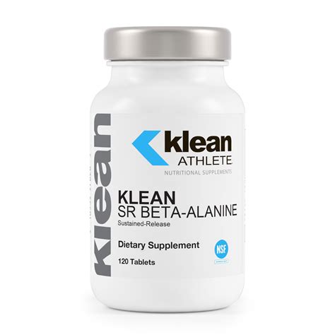 klean athlete klean sr beta alanine sustained release delays