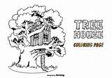 Tree Coloring House Vector Clipart Ladder Extending Illustration Edit Adventure Vecteezy sketch template