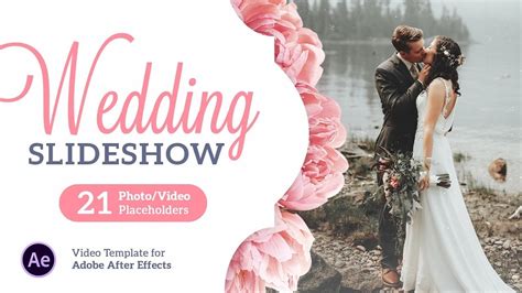 wedding slideshow  effects template youtube