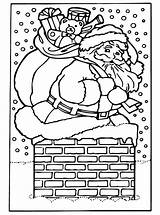 Kerstman Kerstmis sketch template