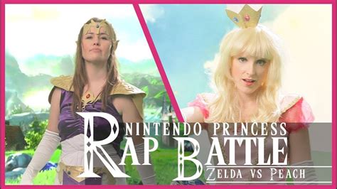 zelda vs peach nintendo princess rap battle youtube