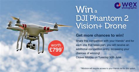 win dji phantom  vision drone giveaway competition   giveaways