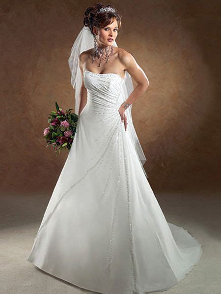 strapless bridal gown seeur