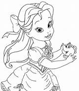 Disney Coloring Princess Pages Printable sketch template