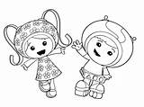 Coloring Umizoomi Pages Kids Print Color sketch template