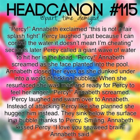 Percabeth Headcanons Percy Jackson Funny Percy Jackson Quotes Percy