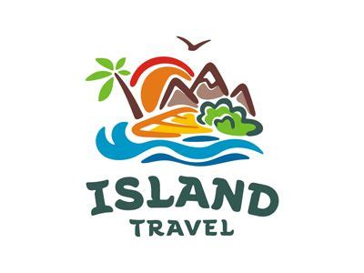island logo template graphic design logo fresh logo design logo