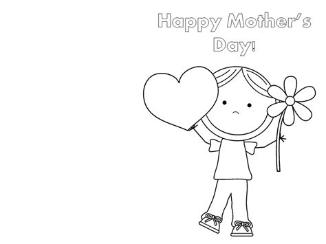 mothers day card  print cards design templates