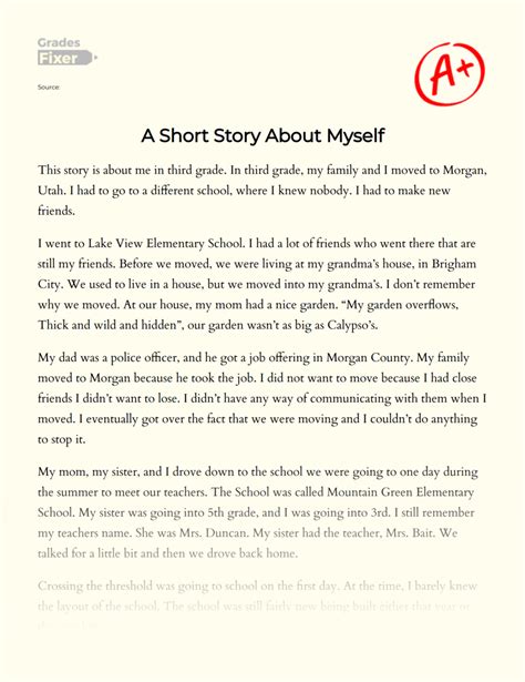short story   essay   words gradesfixer