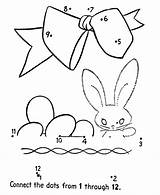 Dot Easter Dots Connect Pages Coloring Activity Worksheets Basket Printable Kids Rabbit Numbers Counting Library Clipart Honkingdonkey Popular Domestic Math sketch template
