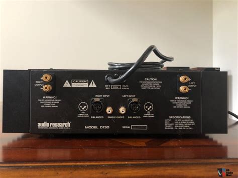 audio research  stereo amplifier  excellent condition photo   audio mart