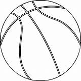 Basketball Coloring Ball Playing Pages Wecoloringpage sketch template