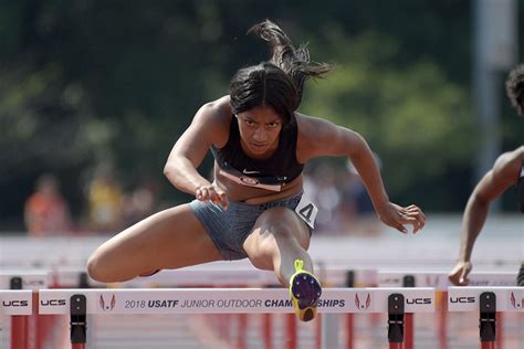 Hurdle Ace Tia Jones Is Chasing Herself Track And Field News