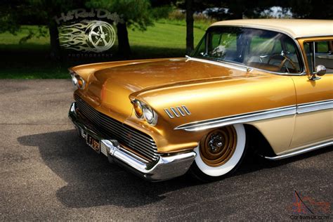 1958 Brookwood Bagged Custom Station Wagon Chevy Rat Rod