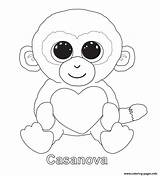 Beanie Coloring Ty Pages Boo Boos Printable Baby Print Duke Casanova Babies Kids Book Colouring Color Party Getdrawings Birthday Beanies sketch template