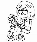 Lizzie Mcguire Mcquire Lizzy Coloring Pages sketch template