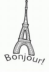 French Frankreich Ausmalbilder Eiffel Colouring Webstockreview ähnliche sketch template